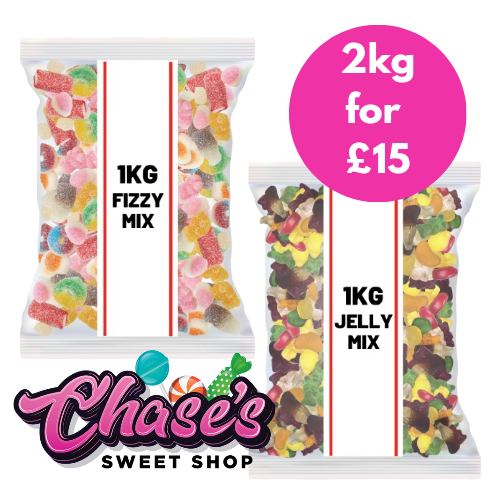 Pick n Mix Grab Bags (1kg x 2) FIZZY / JELLY 2 for £15