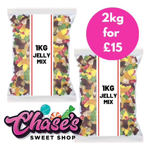 Pick n Mix Grab Bag (1kg x 2) Jelly Mix - 2 for £15