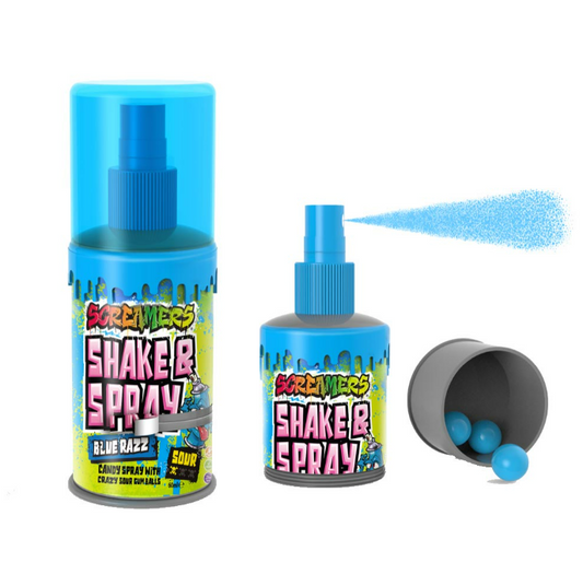 Screamers Blue Raspberry Shake & Spray