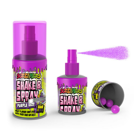 Screamers Purple Raspberry Shake & Spray