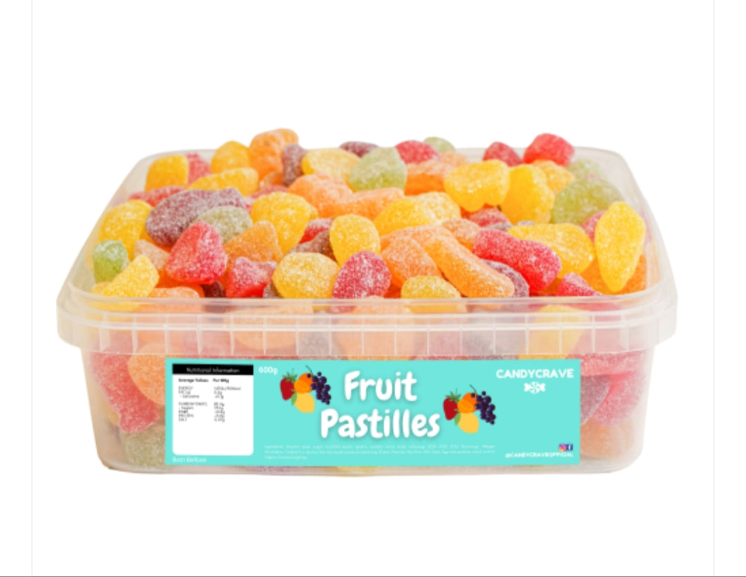 Candycrave Fruit Pastilles - 600g Tub